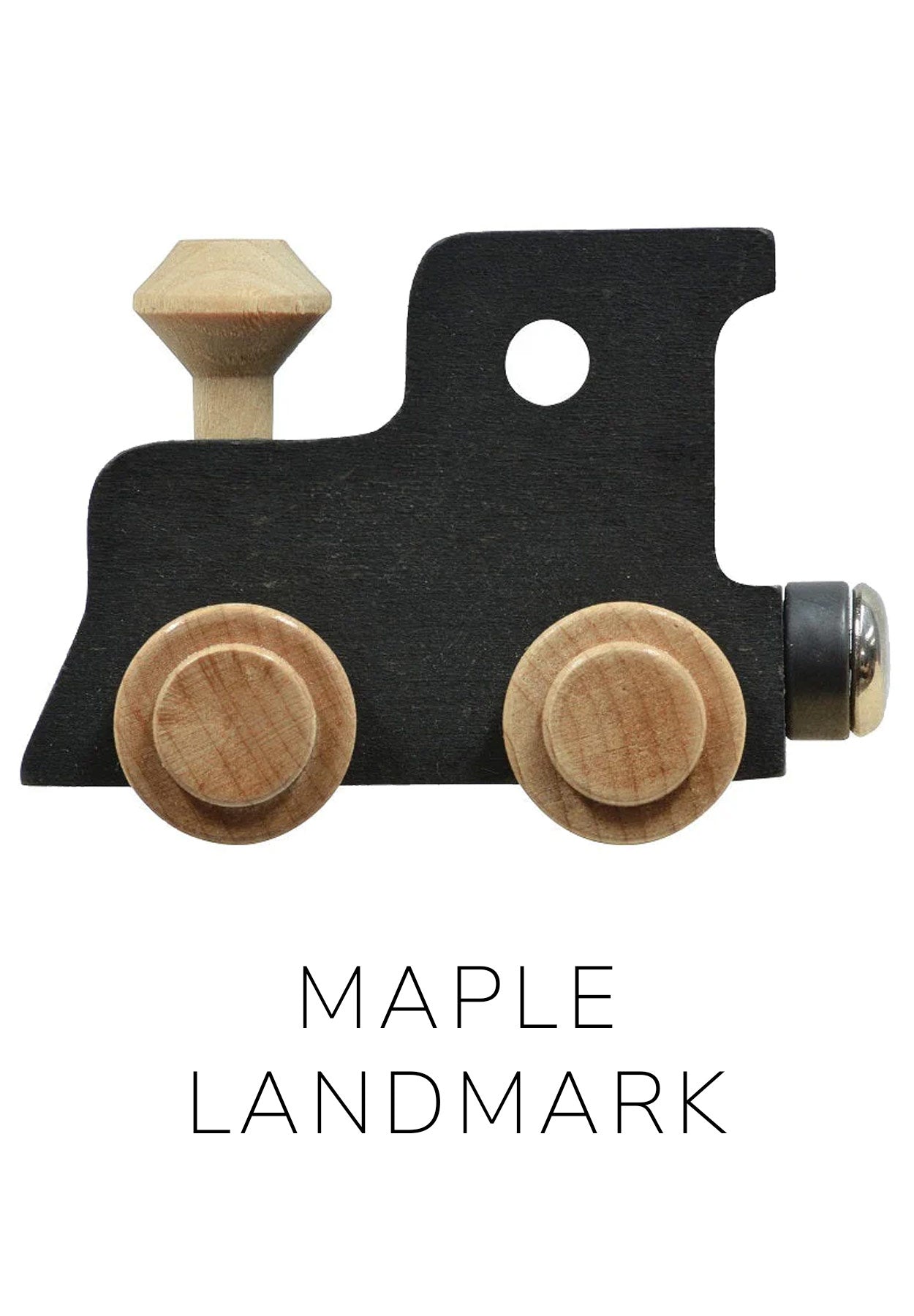 Maple Landmark Earth Yo-Yo | Wooden Toy With North America Print | Made In Vermont