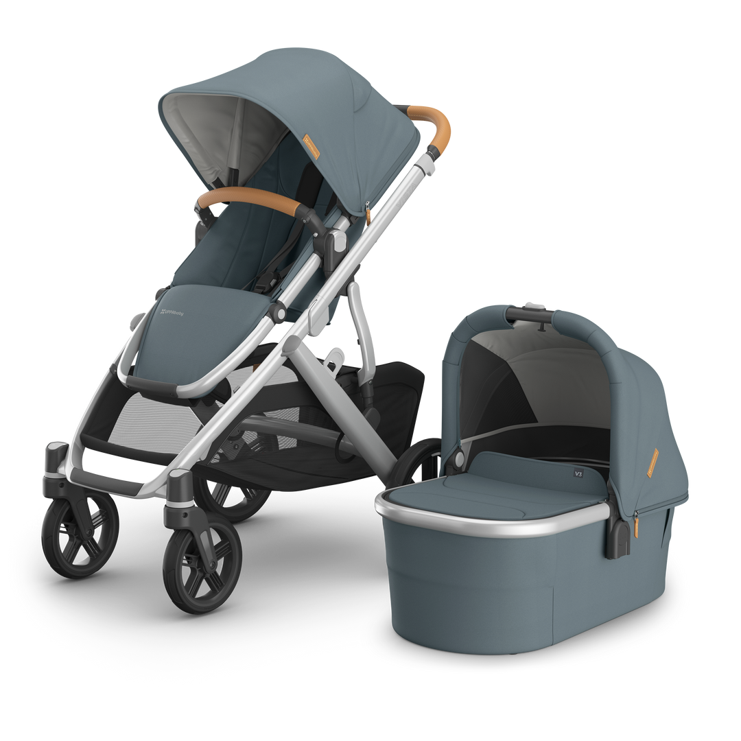 UPPAbaby Bassinet V3 (Callum - Stone Blue)
