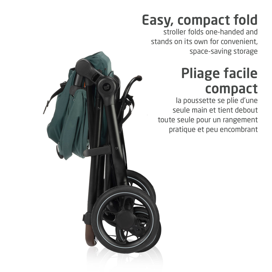 Maxi Cosi Zelia Luxe 5-in-1 Travel System (Essential Green)
