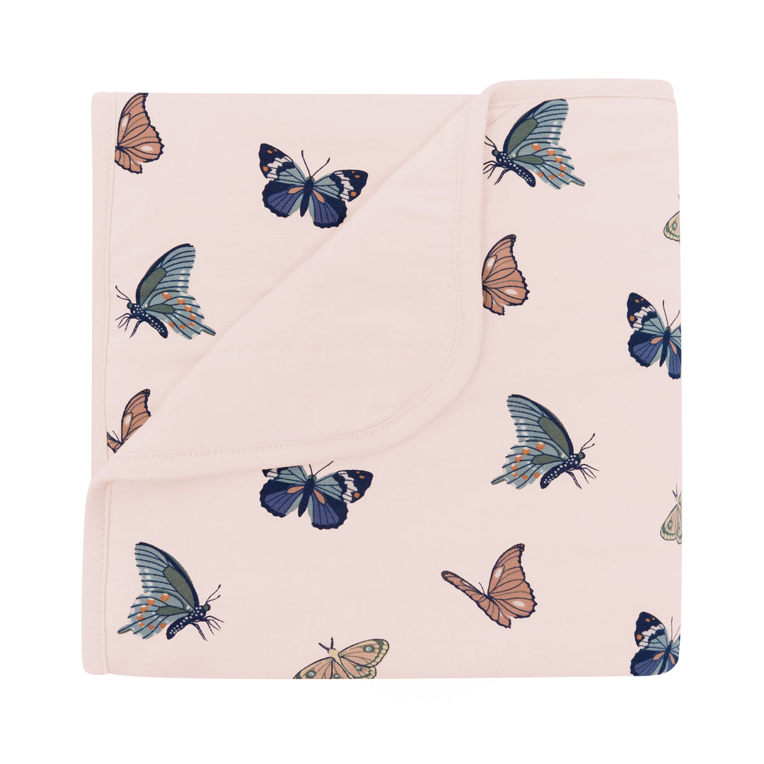 Kyte Baby Blanket 1 TOG (Blush Butterfly)