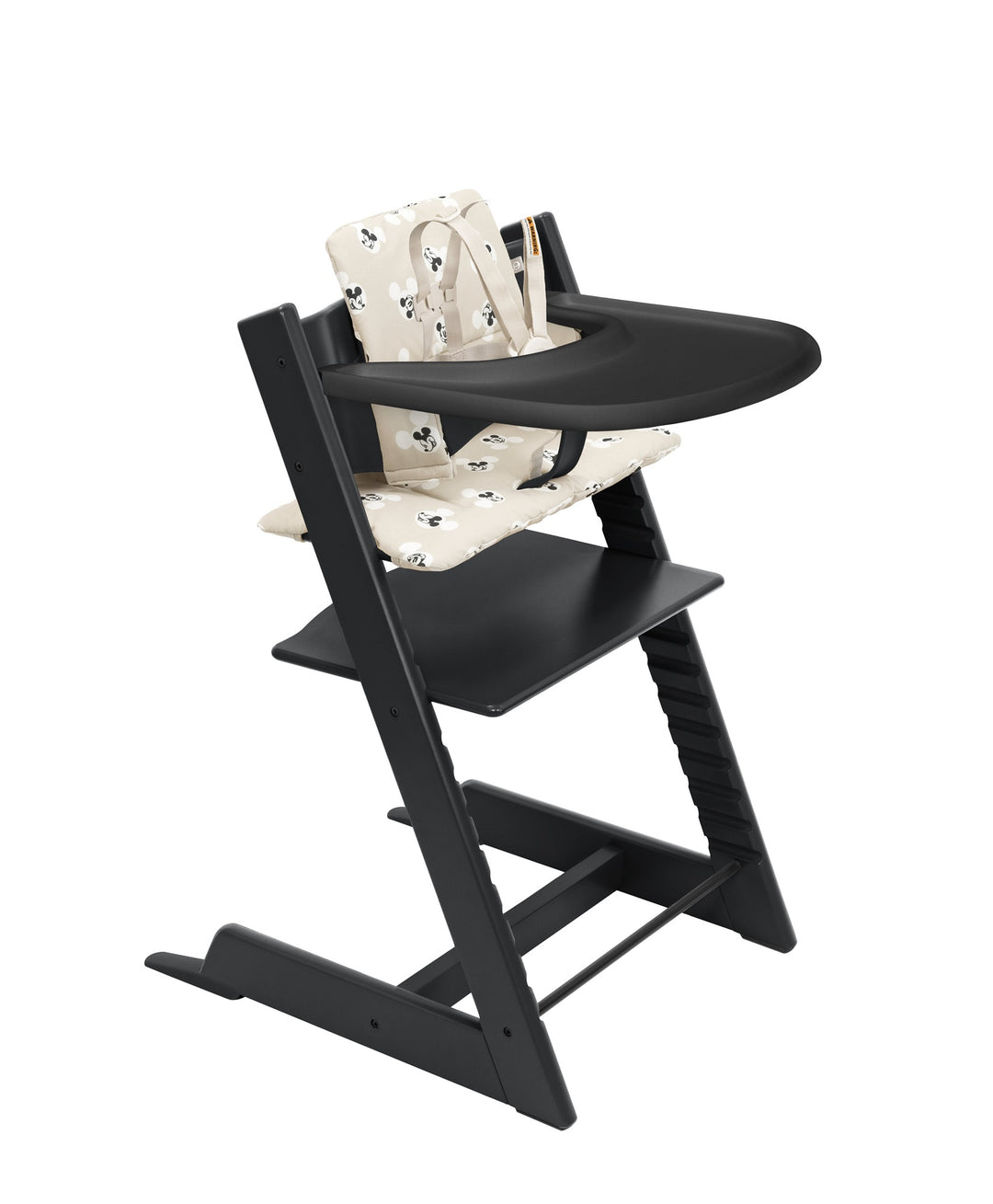 Stokke Tripp Trapp High Chair 2 Set (Black/Mickey Signature)