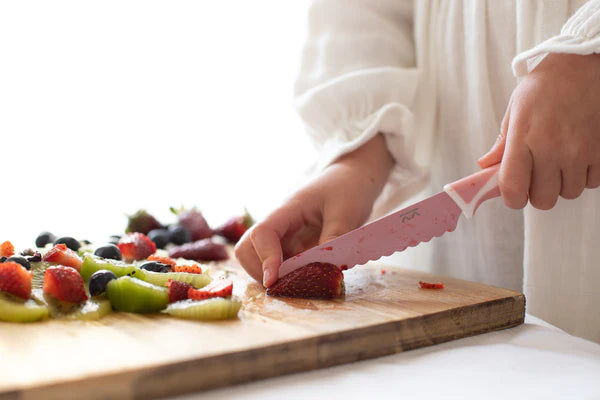 KiddiKutter Child Safe Knife (Blush)