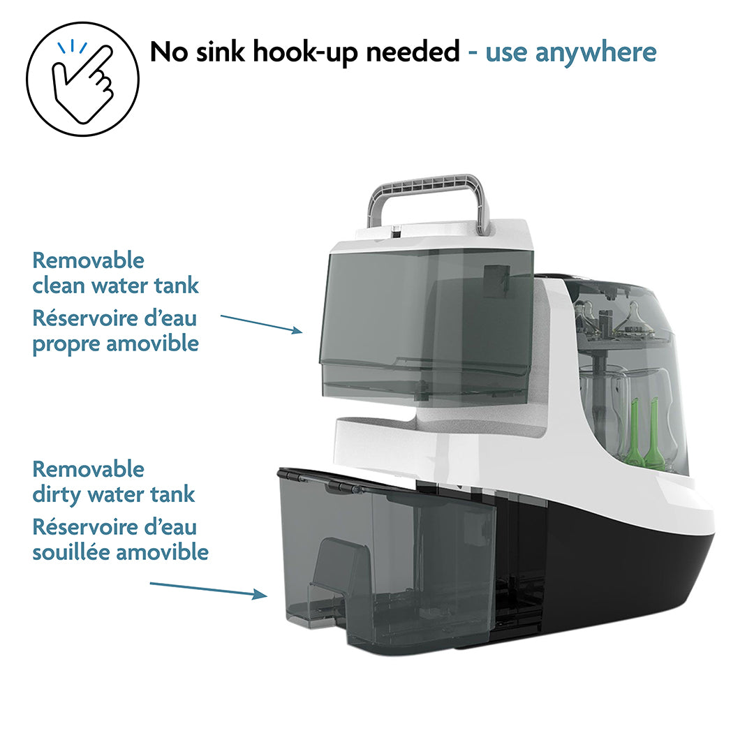 Baby Brezza Formula Pro Advanced & Bottle Washer Pro Bundle