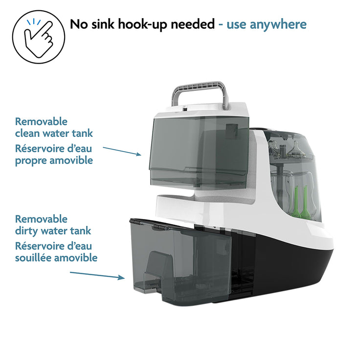 Baby Brezza Formula Pro Advanced & Bottle Washer Pro Bundle