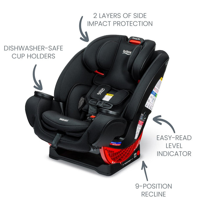 Britax One4Life ClickTight (Onyx SafeWash)-Gear-Britax-028398 OX-babyandme.ca