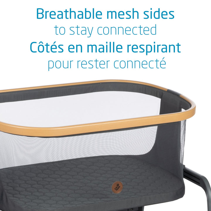 Maxi Cosi Iora Bedside Bassinet (Classic Graphite)