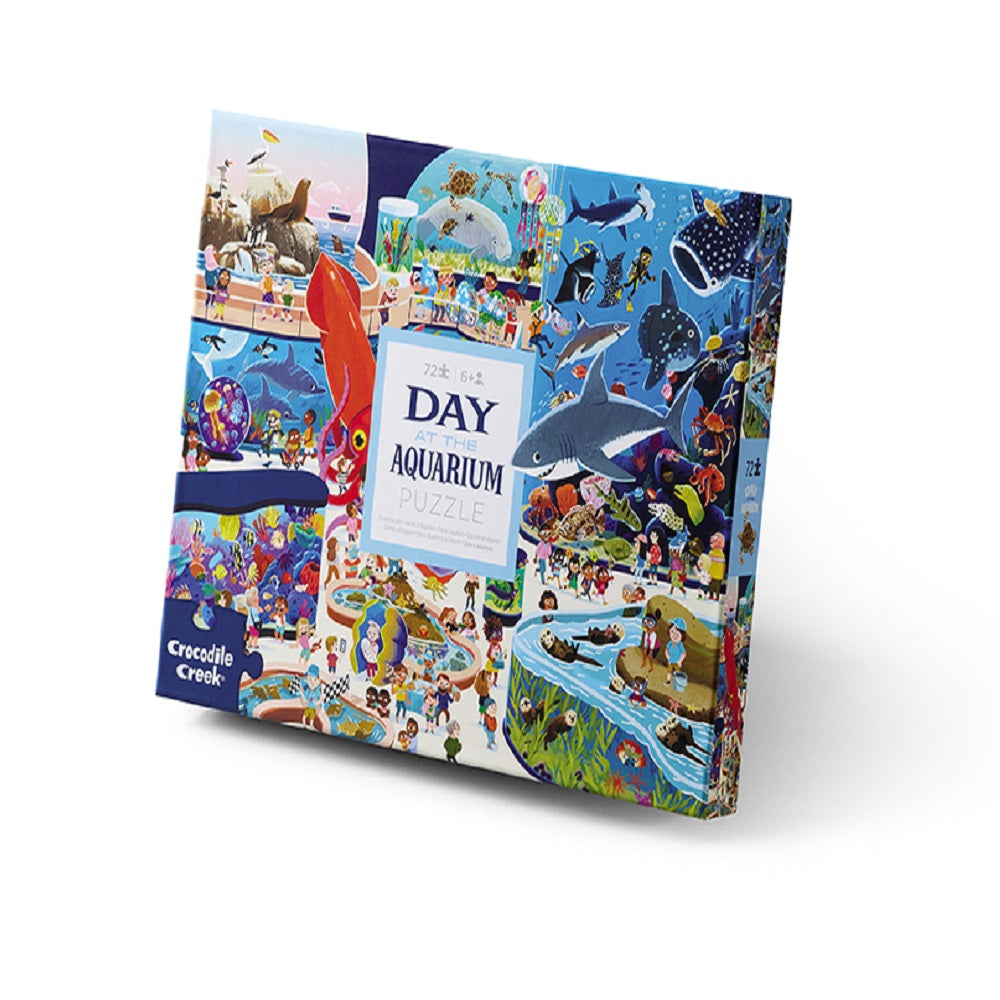 Crocodile Creek 72Piece Puzzle (Day at the Aquarium) babyandme.ca