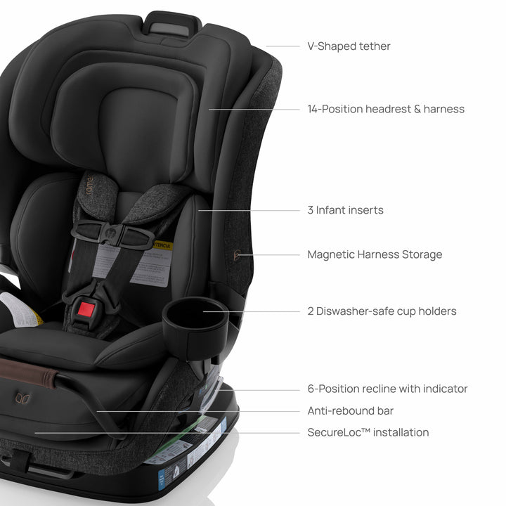 Romer Veni Convertible Car Seat (Peppercorn)