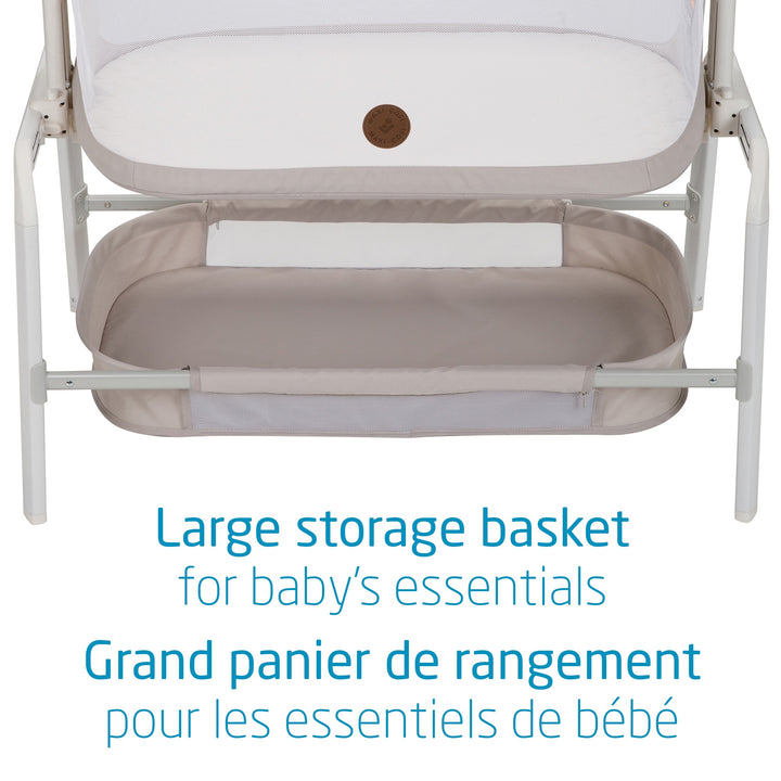 Maxi Cosi Iora Bedside Bassinet (Horizon Sand)