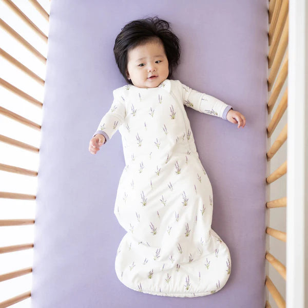 Kyte Baby Printed Sleep Bag 1 TOG (Lavender)-Nursery-Kyte Baby--babyandme.ca