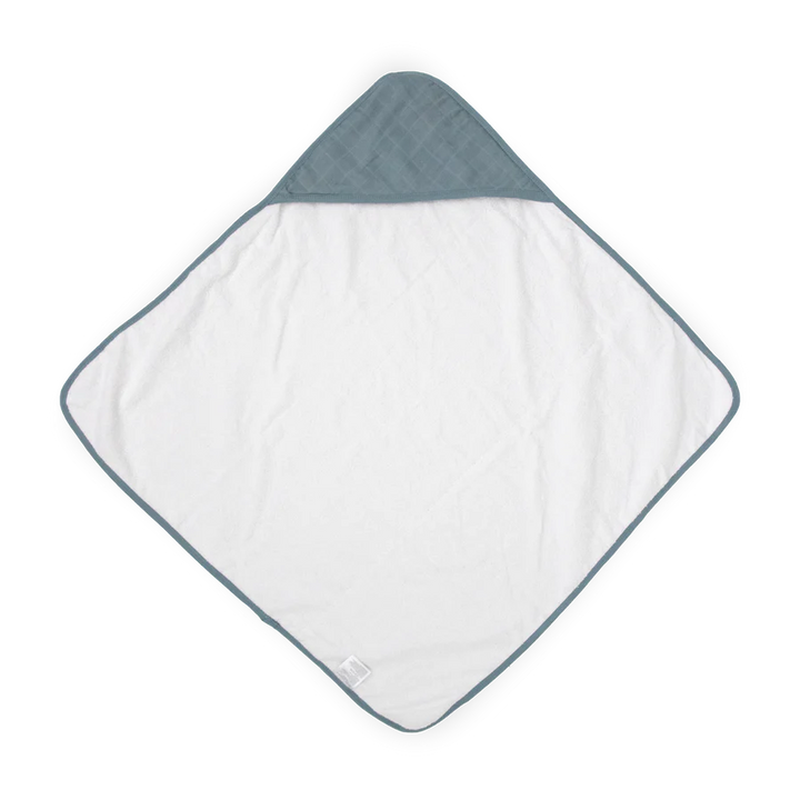 Little Unicorn Infant Hooded Towel (Sea)-Bath-Little Unicorn-031772 SEA-babyandme.ca