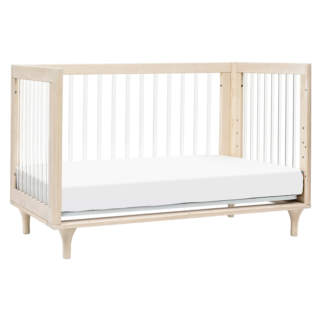Babyletto Lolly 3-in-1 Crib with Toddler Bed Conversion Kit (Washed Natural/ Acrylic) IN-STOCK