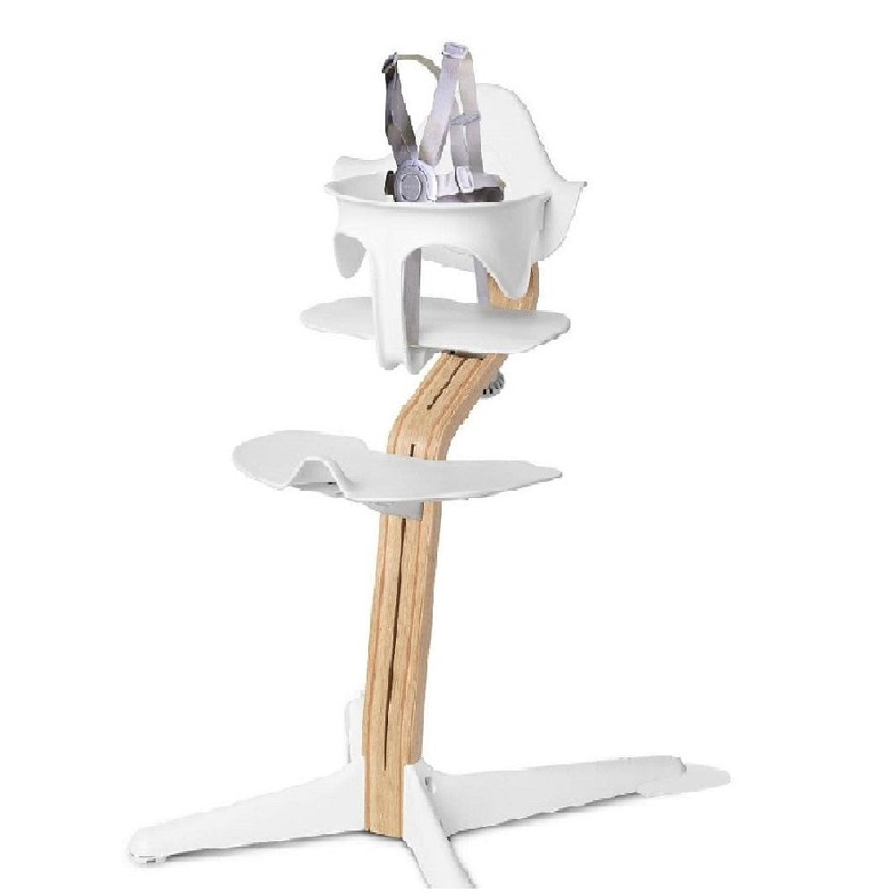 Nomi High Chair Natural White-Feeding-Stokke-025733 NWH-babyandme.ca