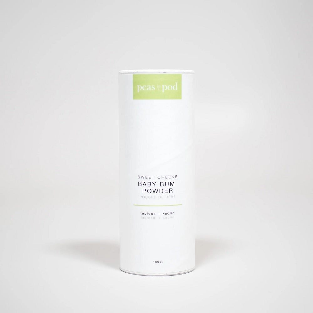 Peas In A Pod Sweet Cheeks Baby Bum Powder (100g)-Health-Peas In A Pod-028594-babyandme.ca