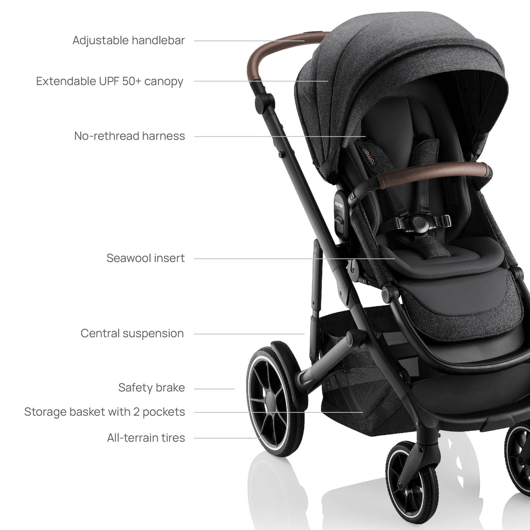 Romer Tura Stroller (Peppercorn)
