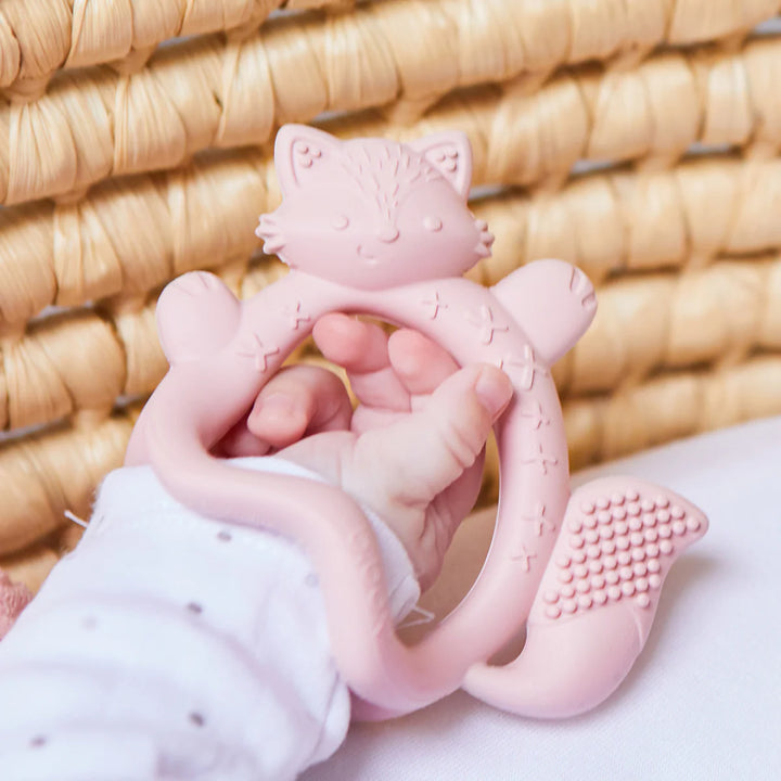 B.Box Wrist Teether (Blush)