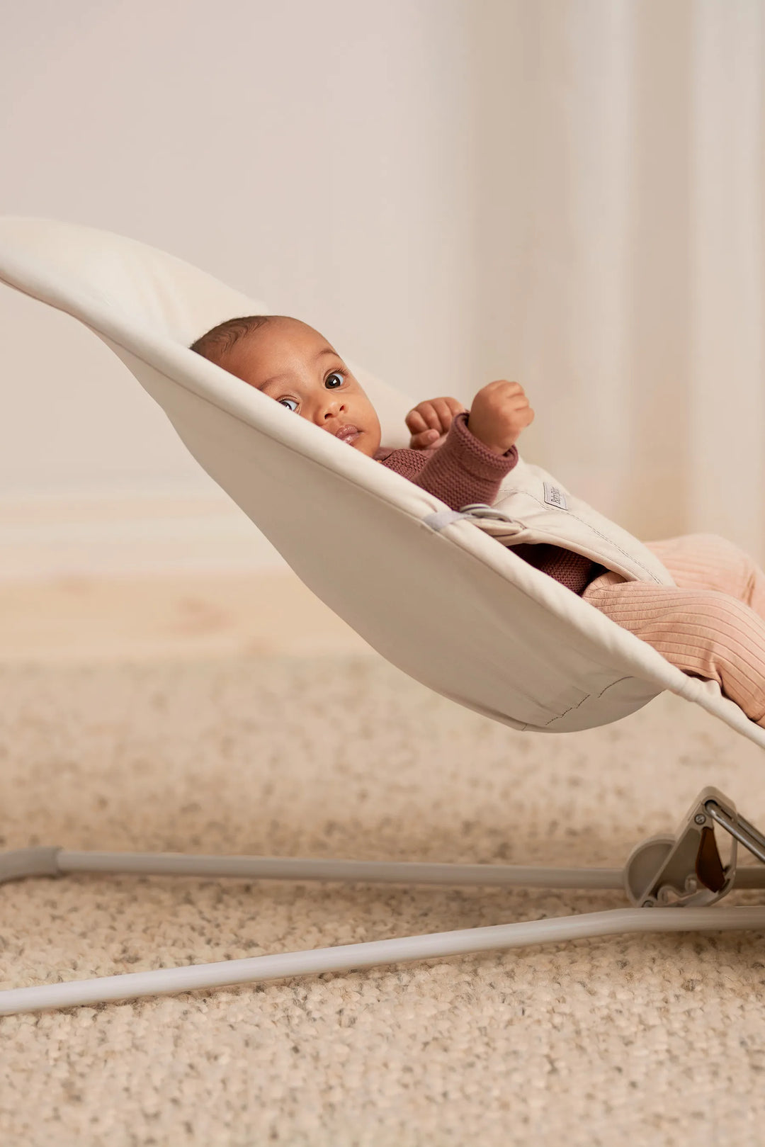 Baby Bjorn Bouncer Balance Soft Tri-Fabric (Light Beige)