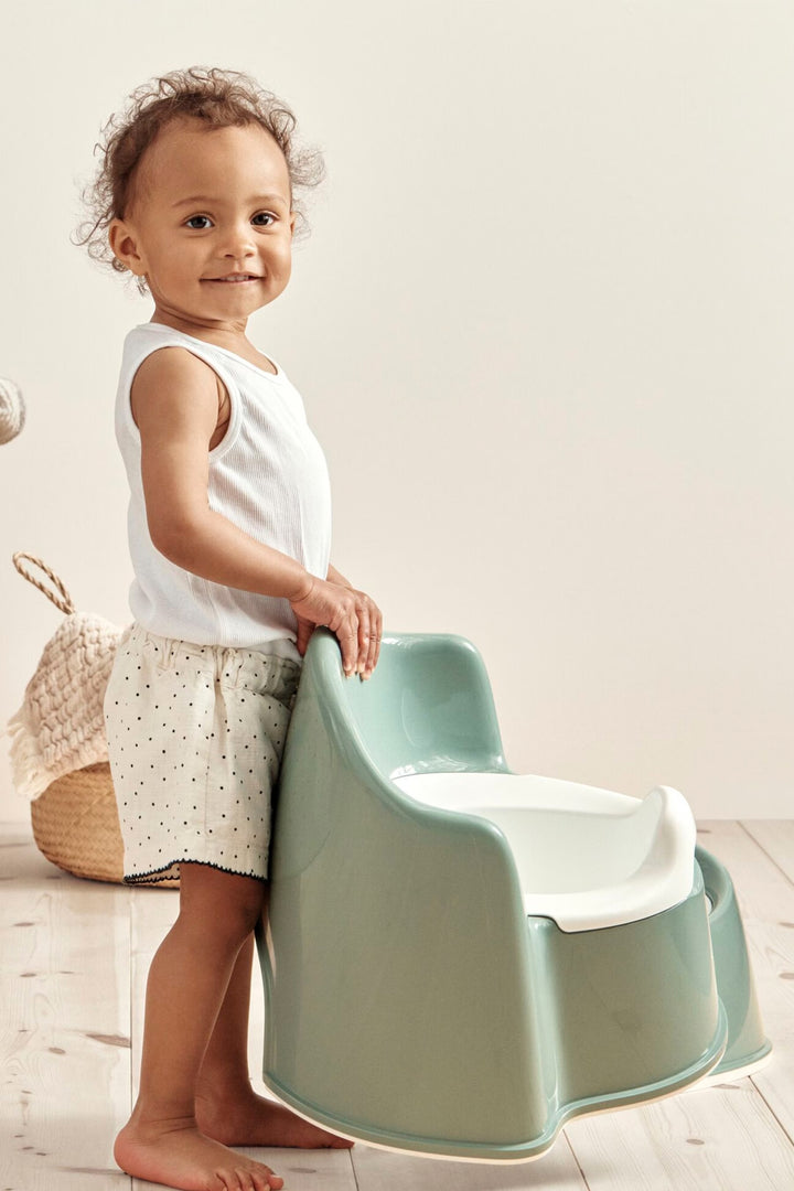 Baby Bjorn Potty Training Bundle (Deep Green/White)