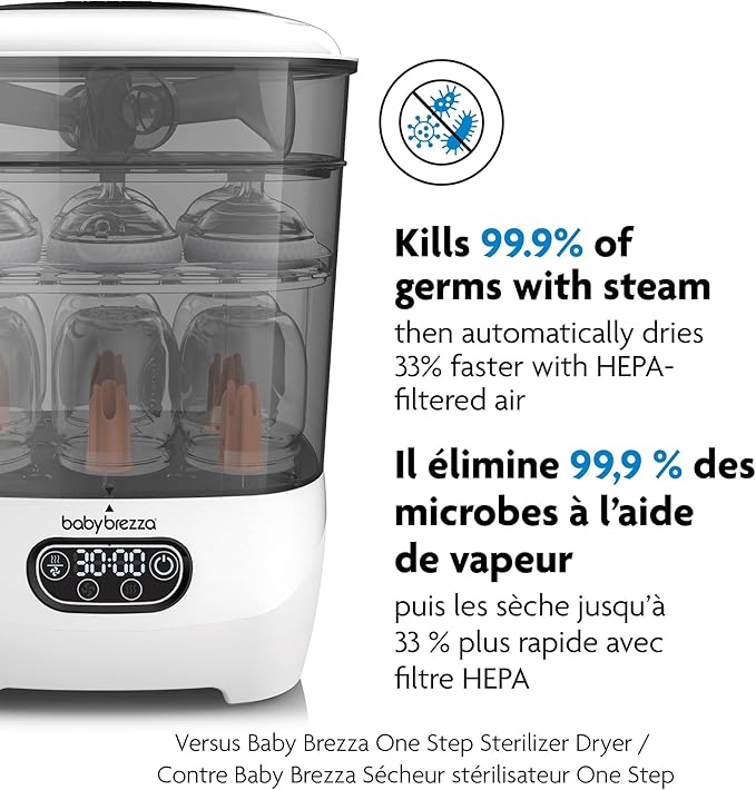Baby Brezza Bottle Sterilizer and Dryer Advanced