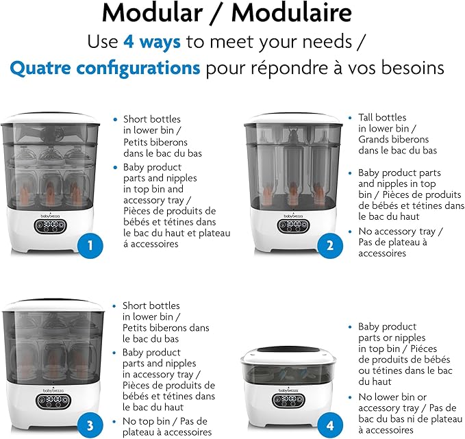 Baby Brezza Bottle Sterilizer and Dryer Advanced