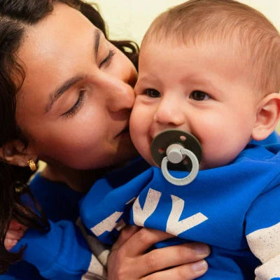 BIBS Studio Colour Latex Fusion Pacifier 2pk (Baby Blue/Petrol)