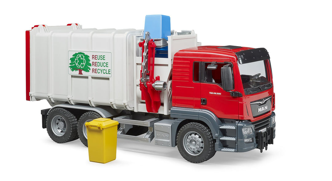 Bruder MAN TGS Side Loading Garbage Truck
