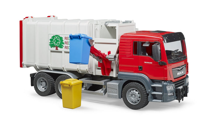 Bruder MAN TGS Side Loading Garbage Truck