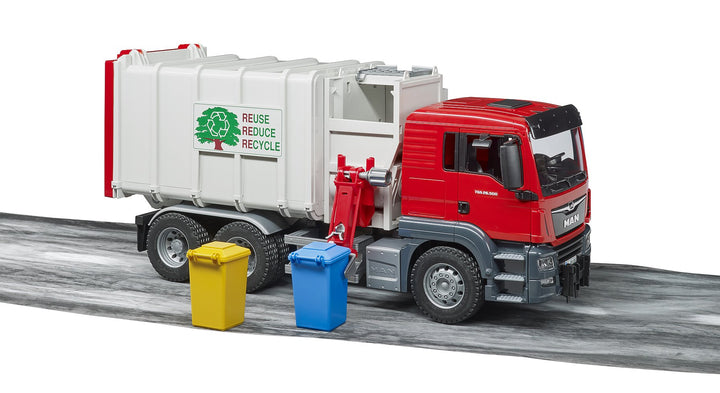 Bruder MAN TGS Side Loading Garbage Truck