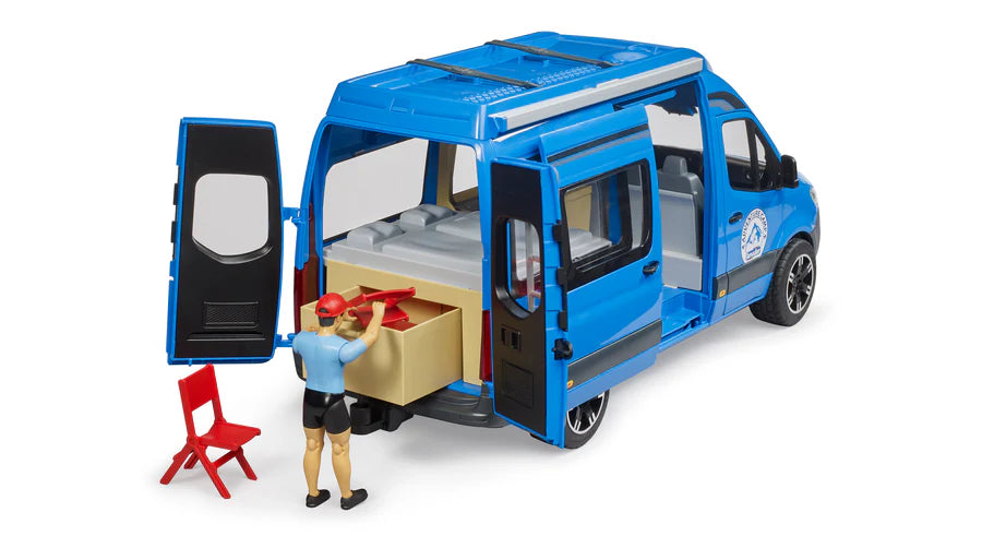 Bruder MB Sprinter Camper with Driver (02684)