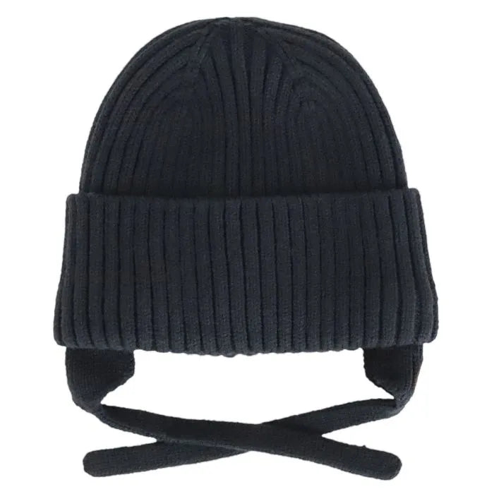 Calikids W2402 Ribbed Soft Touch Knit Hat (Black Ink)