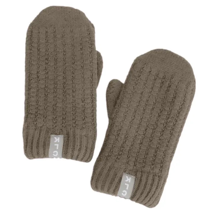 Calikids W2590 Soft Touch Knit Mittens (Lemon Pepper)
