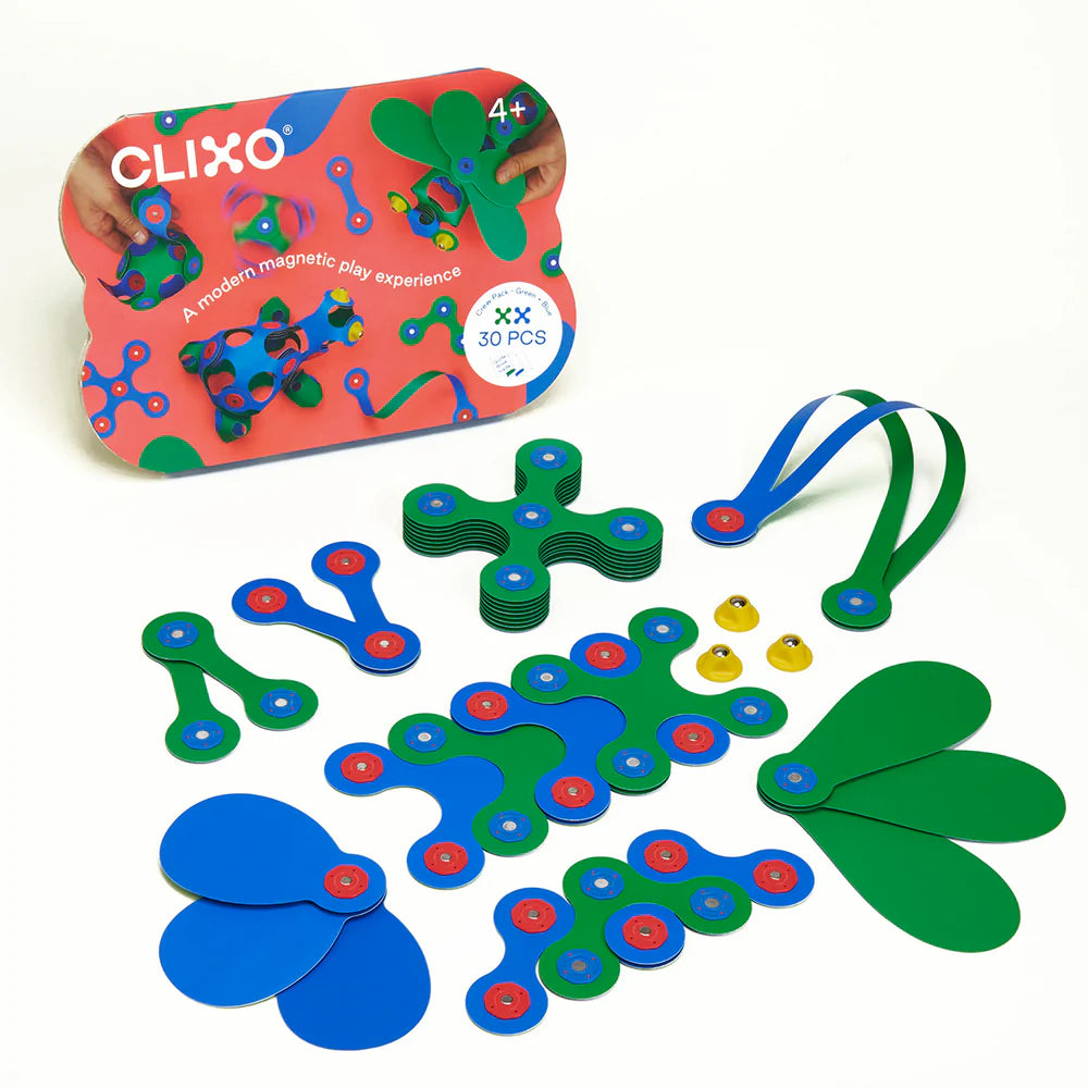 Clixo Crew Pack (Green/Blue)