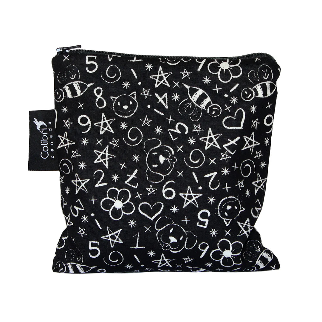 Colibri Reusable Snack Bag Large (Chalkboard)