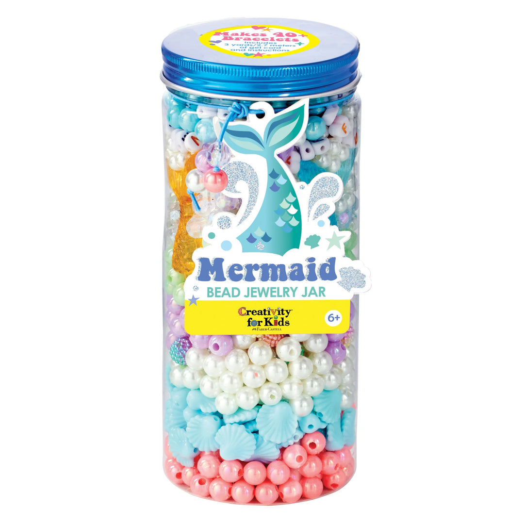 Creativity for Kids Bead Jewelry Jar (Mermaid)