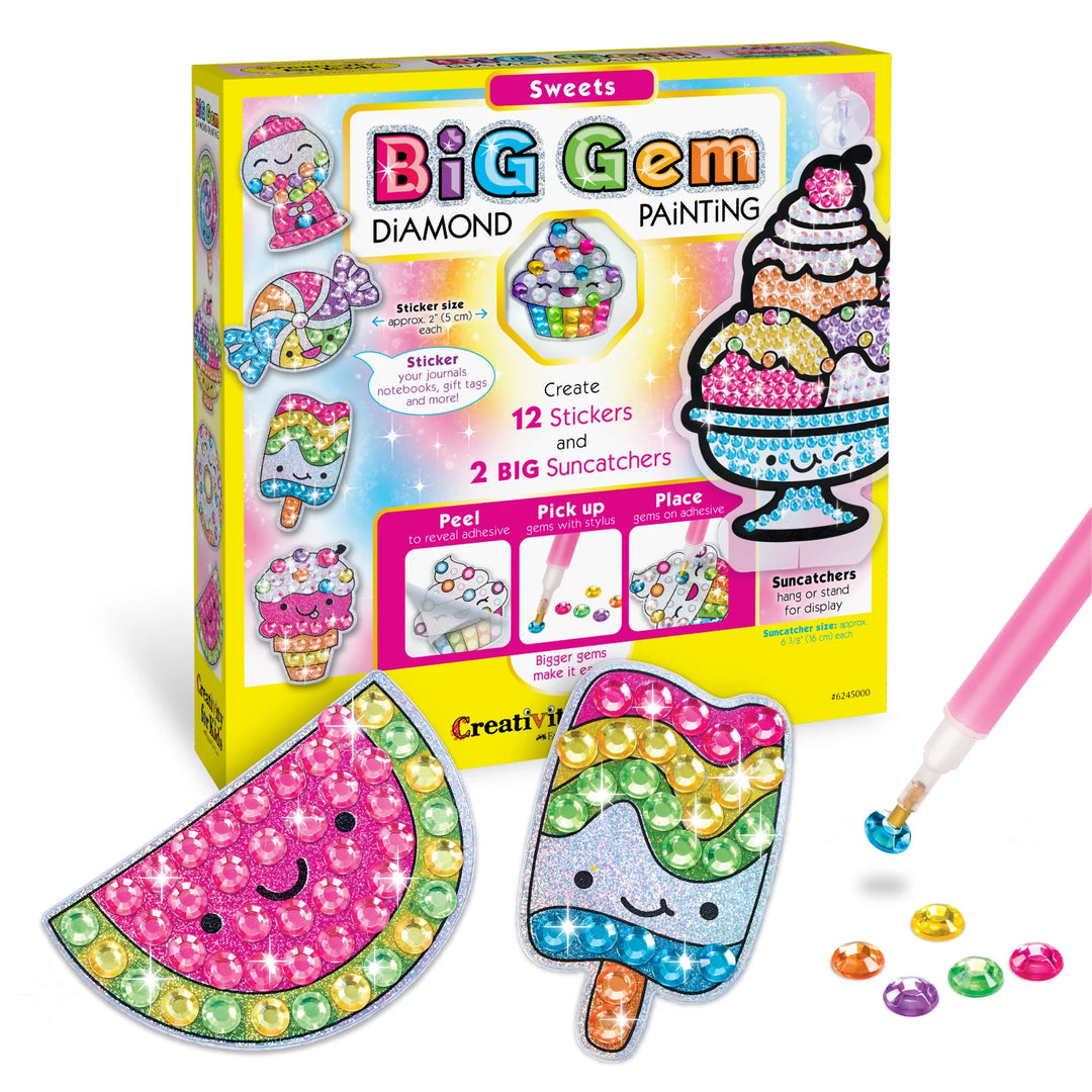 Creativity for Kids Big Gem Diamond Painting (Sweets)