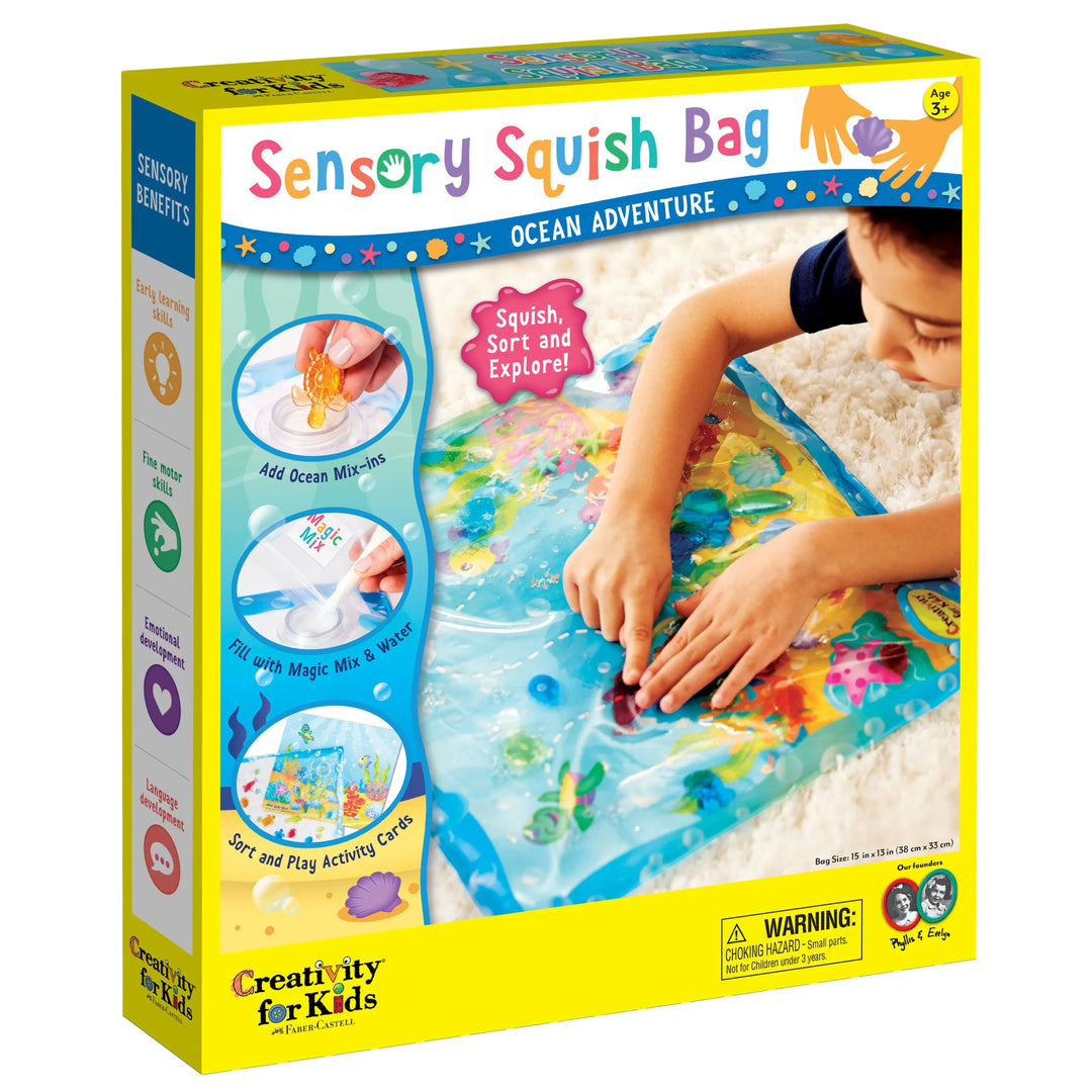 Creativity for Kids Sensory Squish Bag (Ocean Adventure)