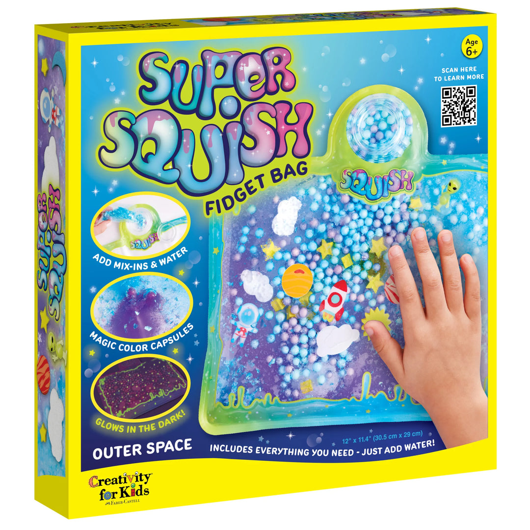 Creativity for Kids Super Squish Fidget Bag (Outer Space)