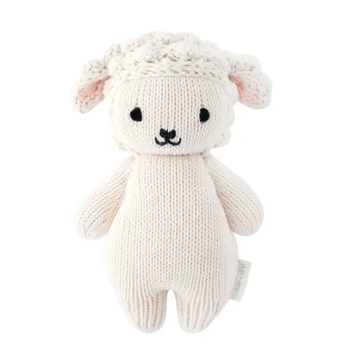 Cuddle + Kind Baby Animal Knit Doll (Lamb)