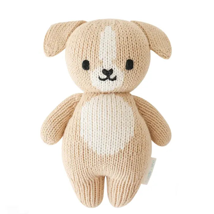 Cuddle + Kind Baby Animal Knit Doll (Puppy)