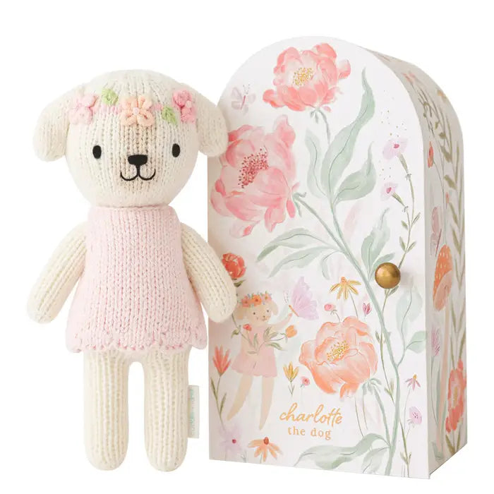 Cuddle + Kind Tiny Knit Doll (Charlotte the Dog)