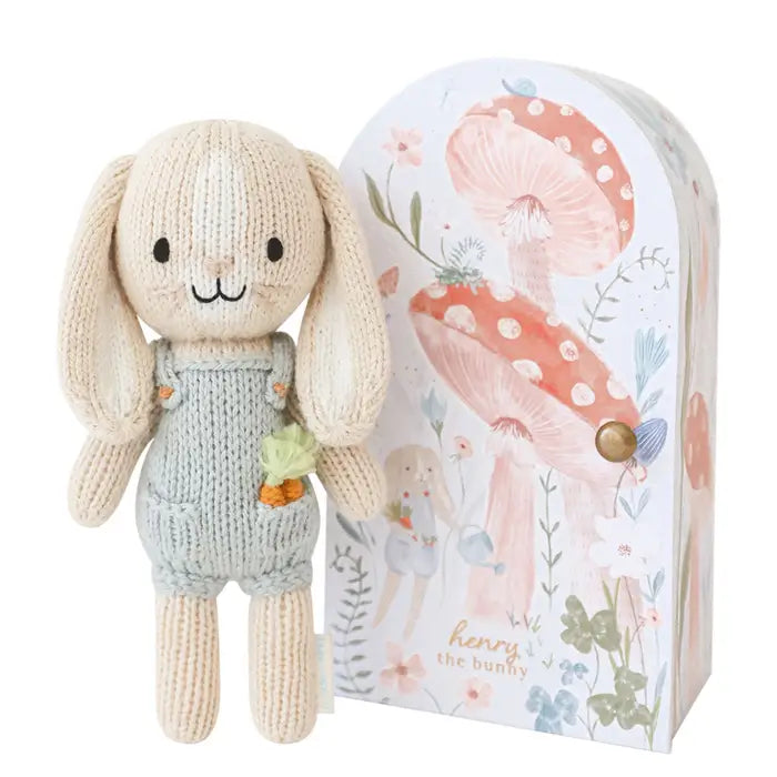 Cuddle + Kind Tiny Knit Doll (Henry the Bunny)