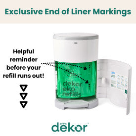 Dekor Eko Mini Diaper Pail Refills (2-Pack)