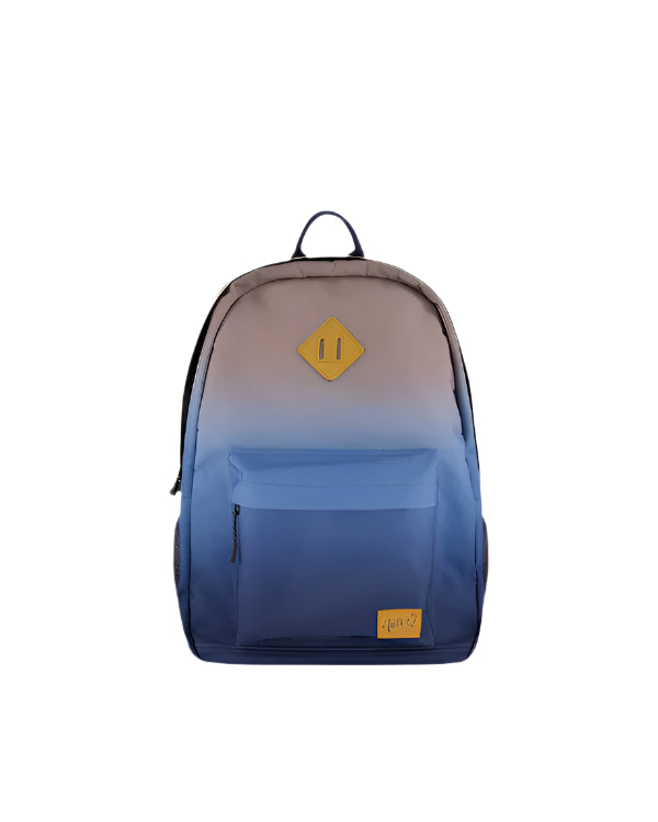 Deux par Deux Kids Backpack (Blue & Grey Gradient)