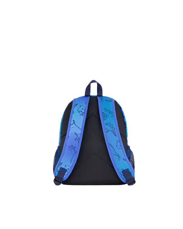 Deux par Deux Little Kids Backpack (Blue Gradient Dinos)
