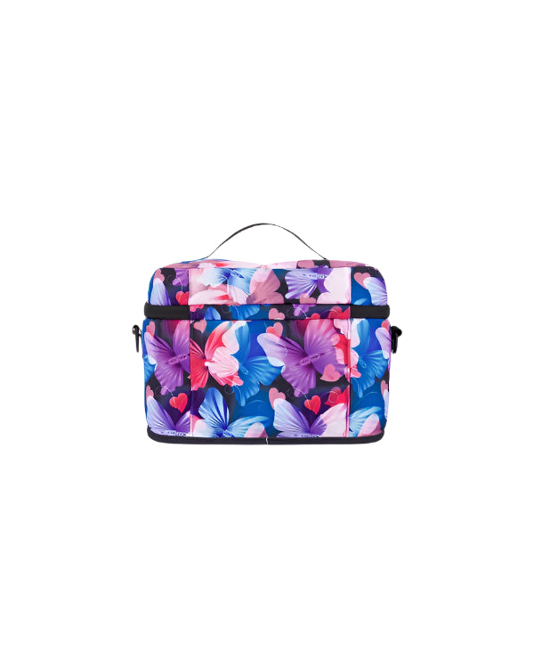 Deux par Deux Lunch Box (Black Butterfly)