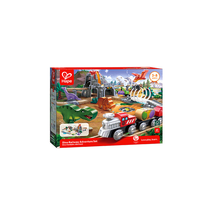 Hape Dino Railway Adventure Set