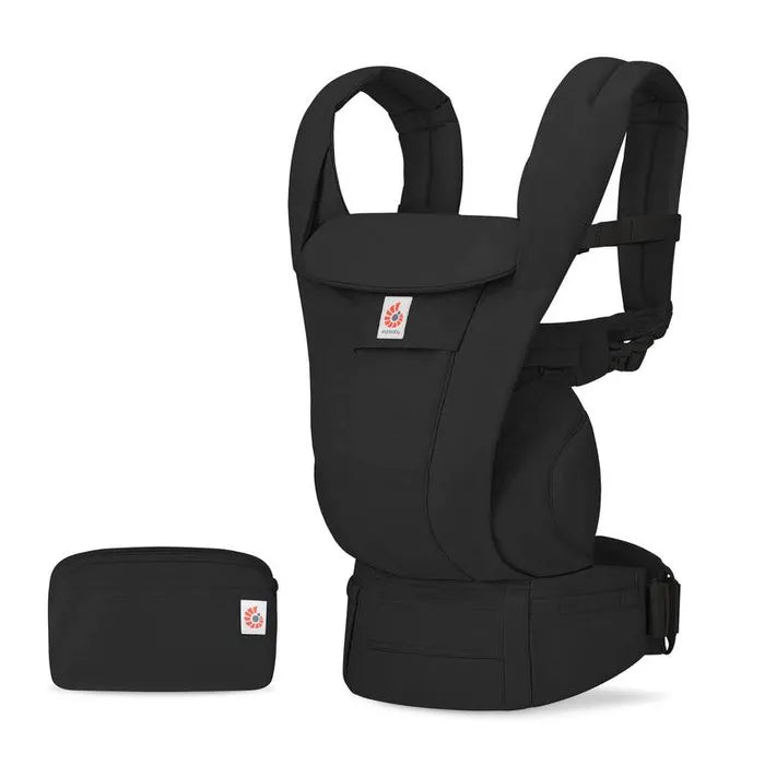 （MINA）Ergobaby Omni Deluxe Black Ergobaby Omni Deluxe Cotton (Onyx Black) - babyandme.ca