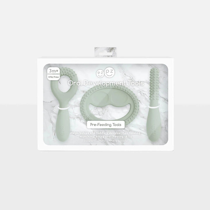 Ezpz Oral Development Tools 3-pack (Sage)