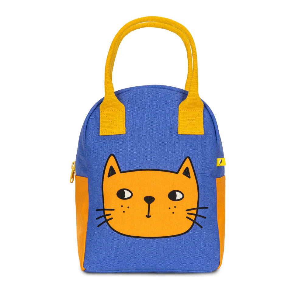 Fluf Zipper Lunch Bag (Kitty)