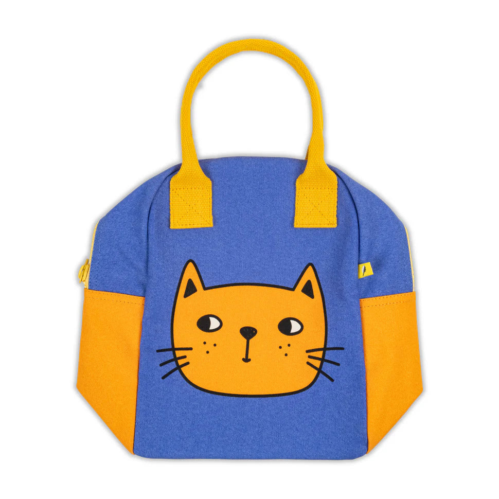 Fluf Zipper Lunch Bag (Kitty)